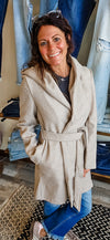 Jackie Fleece Belted Coat