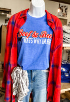 Beef & Beer Graphic Tee