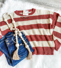 Virginia Stripe Sweater