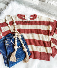 Virginia Stripe Sweater