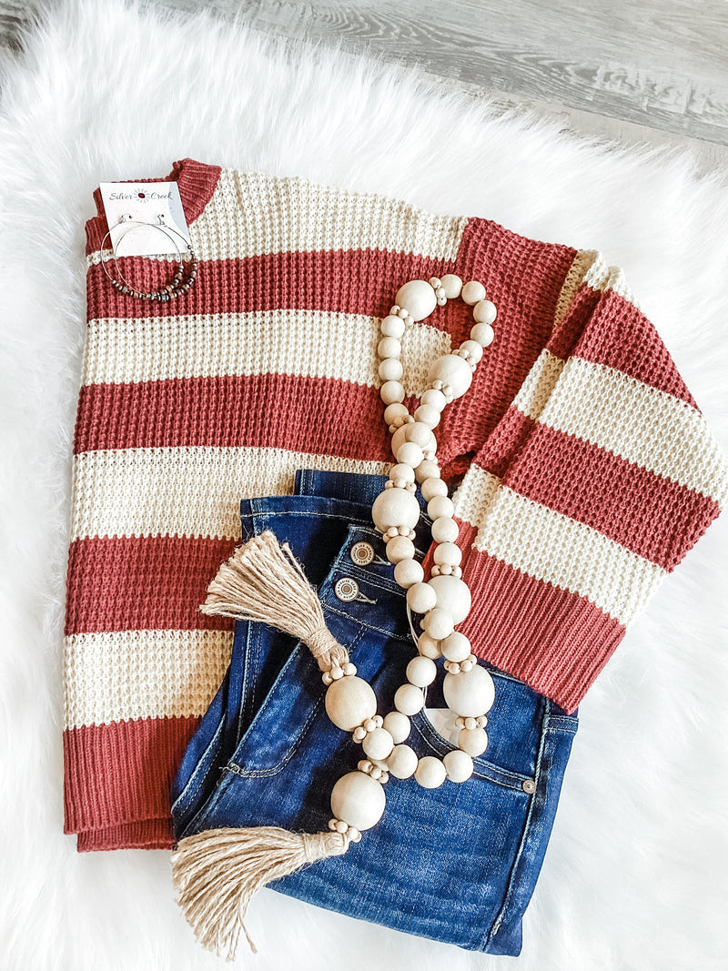 Virginia Stripe Sweater