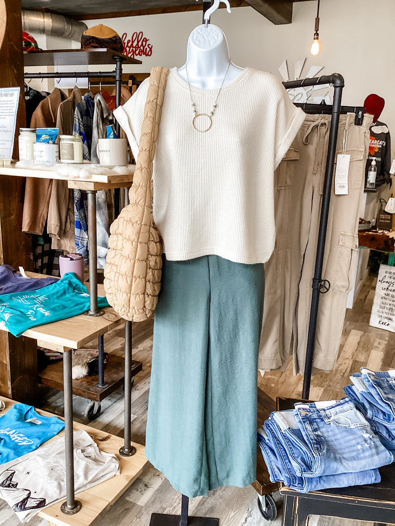 Zoe Crop Dress Pant