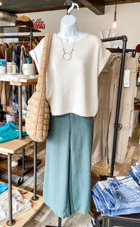 Zoe Crop Dress Pant