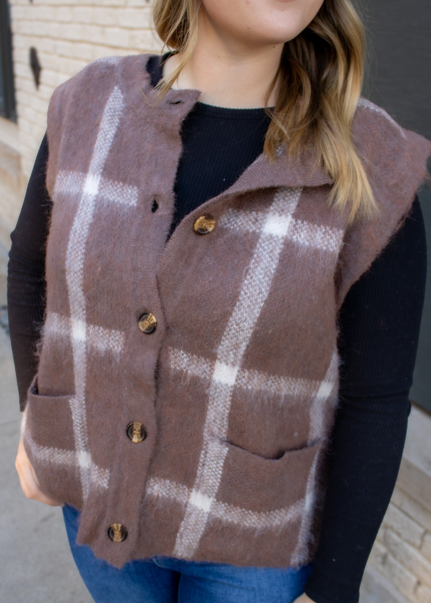 Oakley Plaid Vest