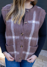 Oakley Plaid Vest