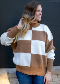 Clove Checker Sweater