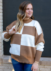 Clove Checker Sweater