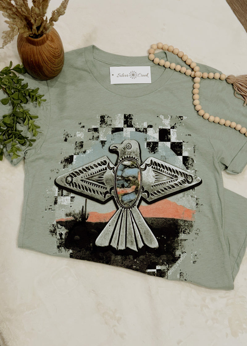 Thunderbird Checker Tee