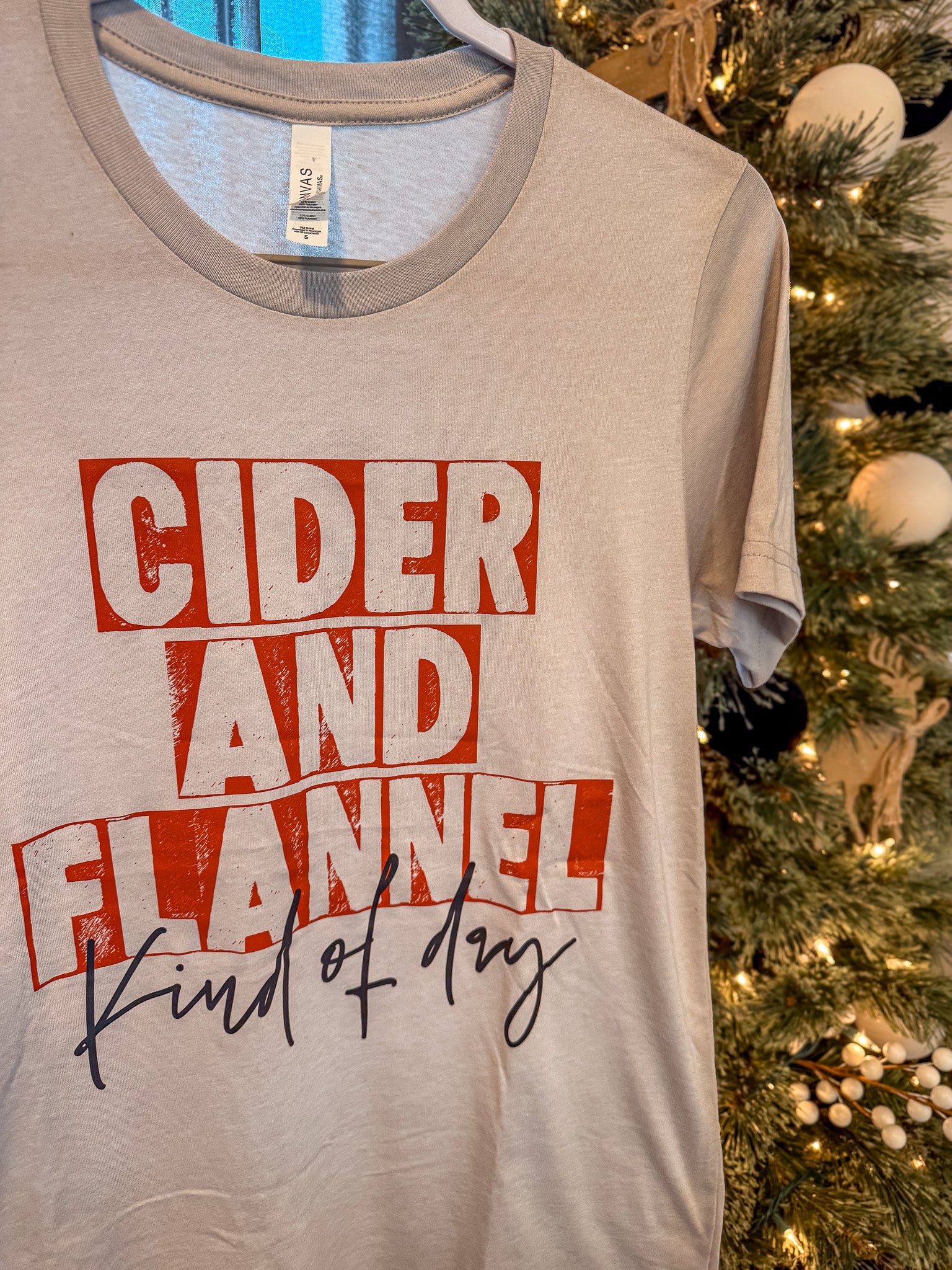 Cider & Flannel Day Tee