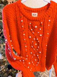 Christmas Pearl Sweater