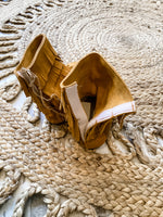 Toddler Suede Fringe Boots