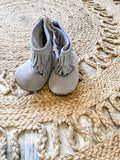 Toddler Suede Fringe Boots
