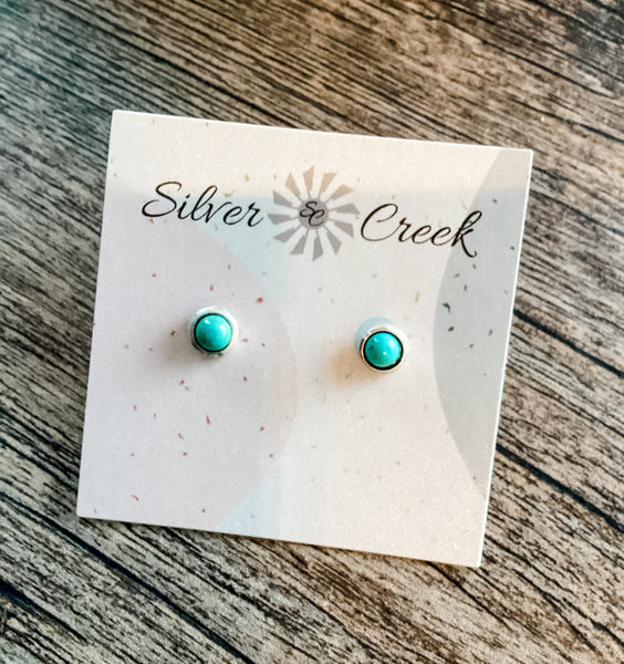 Lilly Turquoise Stud Earrings