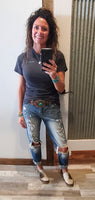 Caffeine and Ripped Jeans SC Tee